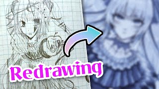 15年くらい昔の絵を描き直してみた結果
