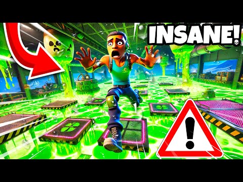 The CRAZIEST Fortnite Deathrun Map *LIVE*