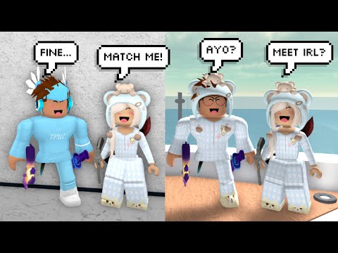 CREEPY SIMP Wants To MATCH ME, So I PRANKED Her... (Murder Mystery 2)