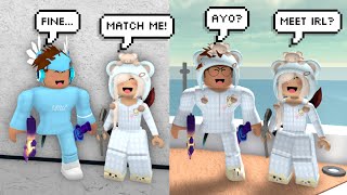 CREEPY SIMP Wants To MATCH ME, So I PRANKED Her... (Murder Mystery 2)