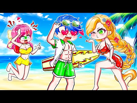 Anna Tertangkap Alex Menggoda Gadis Seksi Berbikini | Gacha Life | Rainbow Z Indonesia