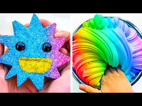 8 Hours Of Oddly Satisfying Slime ASMR - Relaxing Videos for Better Sleep 3386