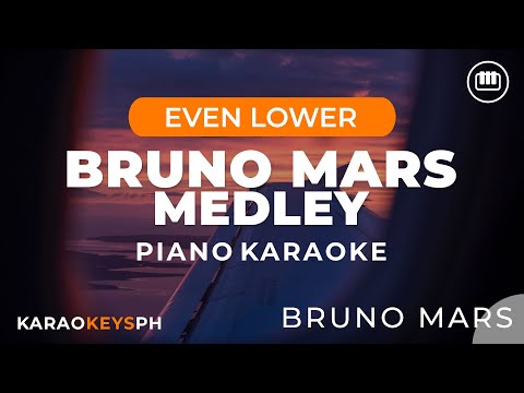 Bruno Mars Medley (Even Lower – Piano Karaoke)