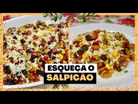 Esse ARROZ NATALINO não PODE FALTAR na sua CEIA DE NATAL - Receita fácil que TODO MUNDO AMA!