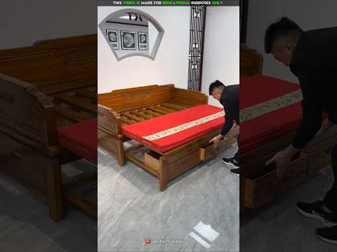 Amazing Wood Bed Sleeping🛏️🤯| New Viral Gadgets, Smart Appliances, Kitchen Utensils/ Home Inventions