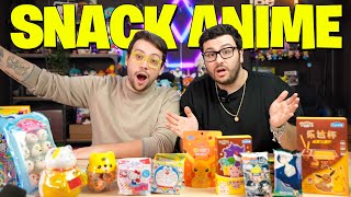 PROVIAMO GLI SNACK A TEMA ANIME GIAPPONESI (Pokemon, Doraemon, Naruto, Demon Slayer)