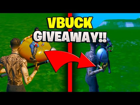 MRBEAST VBUCK GIVEAWAY!!