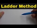 Finding LCM and GCF Using Ladder Method
