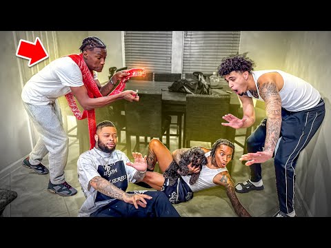 EPIC “FIREWORKS IN THE HOUSE” PRANK ON THE GANG TO SEE HOW THEY REACT!😂 *HILARIOUS*