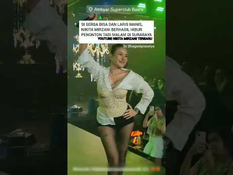 Si Serba Bisa Nikita Mirzani Tunjukkan Kemampuan Bernyanyinya #nikitamirzani