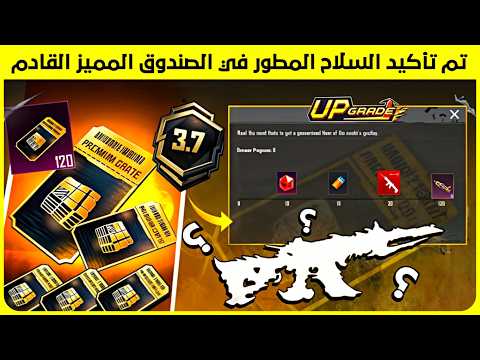 اخيرا تم التأكيد ✅ تسريبات الصندوق المميز القادم و سلاح المطور فيه 🔥 استعراض الصندوق المخصص الجديد 😍