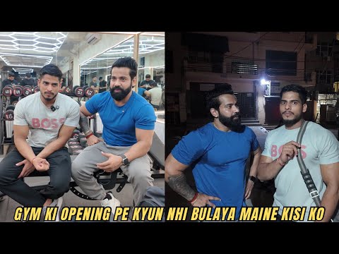 Kyun nhi bulaya maine gym opening pe kisi ko | ye reason tha na bulane ka | @PankajvermaFITNESS