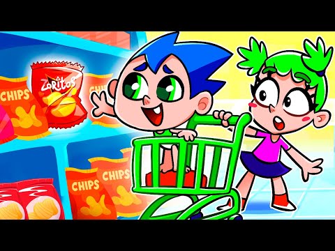 New Song! Grocery Store Song 🛒 | Kids Songs & Nursery Rhymes