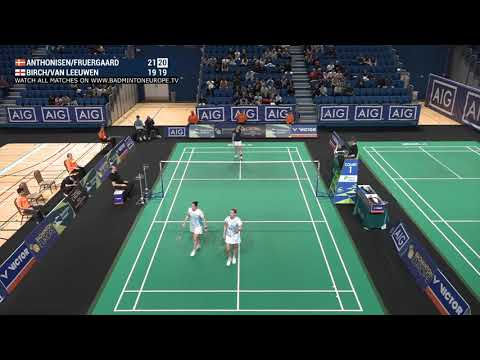 Match point - Anthonisen / Fruergaard vs Birch / Van Leeuwen - WD, Final - Irish Open 2024