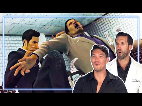 ER Doctor and Martial Artist React to Yakuza 0 | Experts React