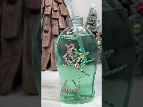 simple Christmas diy hand soap 🧼🫧 #asmr #asmrsound #christmasdiy #diy #satisfying #satisfyingvideo
