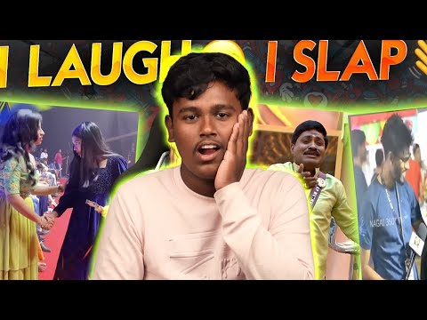 I LAUGH I SLAP MYSELF 👋Try Not to Laugh 😜 | Indian Funny Videos 🤣 Amala Shaji Tamil |கடைசிவர பாருங்க