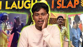 I LAUGH I SLAP MYSELF 👋Try Not to Laugh 😜 | Indian Funny Videos 🤣 Amala Shaji Tamil |கடைசிவர பாருங்க