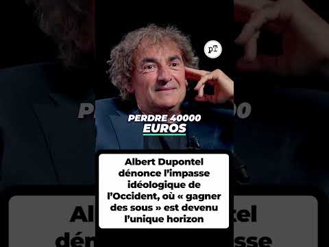 « C'est un échec de nos démocraties » : Dupontel fustige l’obsession du profit en Occident