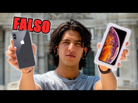 Compré un iPhone XS Max FALSO en México y sus accesorios