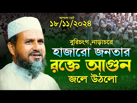 মোস্তাক ফয়েজী মাহফিলে হঠাৎ জনতার স্লোগান | ১৮/১১/২০২৪ মোস্তাক ফয়েজী ওয়াজ | Mostak Foyezi waz