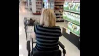 Shopping With A Broken Ankle