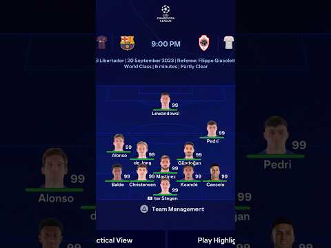 Can a full 99 rated team with only 1 attacker win the Champions League?