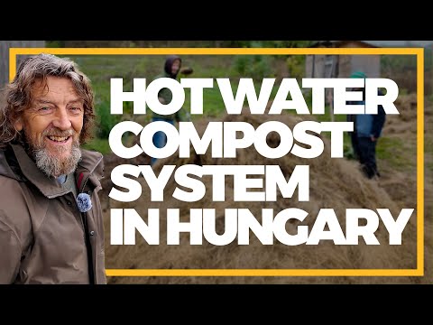 Hot Water Compost System in Hungary