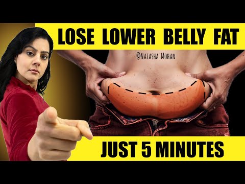 Do This 5 Minutes & Watch Your Stubborn Lower Belly Fat Burn Off