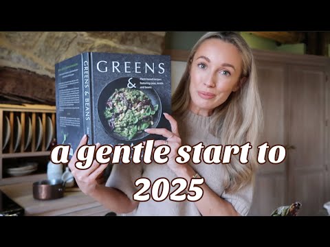 A GENTLE START TO JANUARY 2025  🤍 📚 🕯️ book recommendations + immunity recipes 🍋