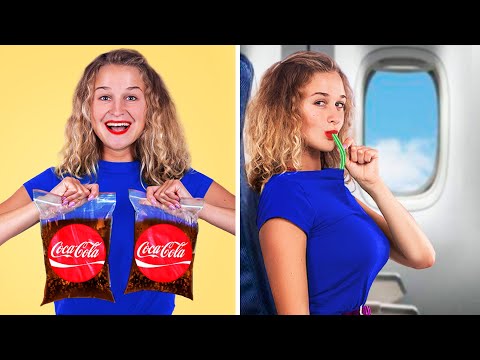 15 Façons De Cacher Des Friandises Dans Un Avion !