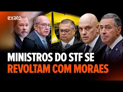 CAOS no STF! Ministros querem fazer ACORDO com Trump, oferecendo Moraes em TROCA do FIM das SANÇÕES