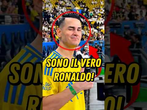 Il FALSO Ronaldo ha SCIOCCATO lo Stadio 😱