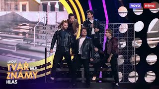 Saša Rašilov & Denisa Nesvačilová jako John Travolta & Olivia Newton-John "Summer Nights'"