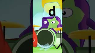 🎤 Back to School Band Practice! 🎸🥁 | Reading for Kids | @officialalphablocks  #shorts