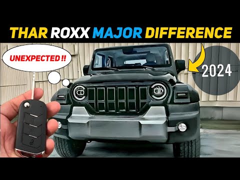 Unexpected❗️ Mahindra Thar ROXX Major Difference ! | Thar 5 Door- Roxx All details you need to know