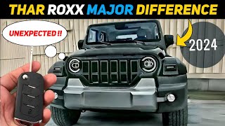 Unexpected❗️ Mahindra Thar ROXX Major Difference ! | Thar 5 Door- Roxx All details you need to know