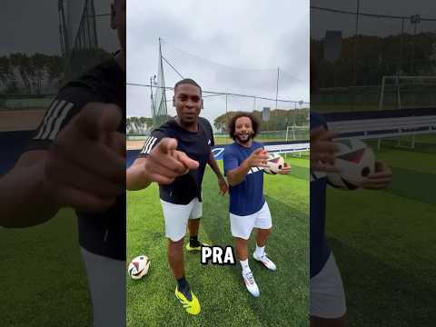 MARCELO E MACAÉ, desafio ACEITO👀 #Shorts #Soccerskills #footballskills #football #fut #futebol