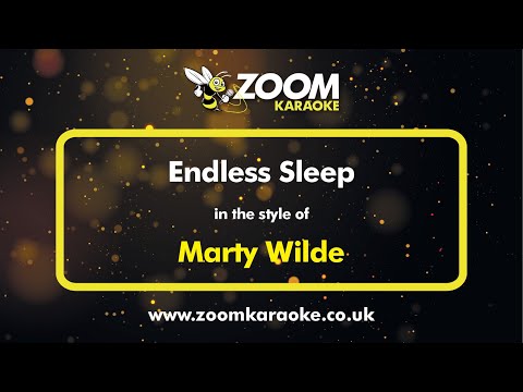 Marty Wilde – Endless Sleep – Karaoke Version from Zoom Karaoke