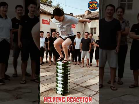 लड़की ने किया बोतल के साथ Amazing stunt😱🤸#shors #talentbucket #circus #stunt #stuntvideo #song