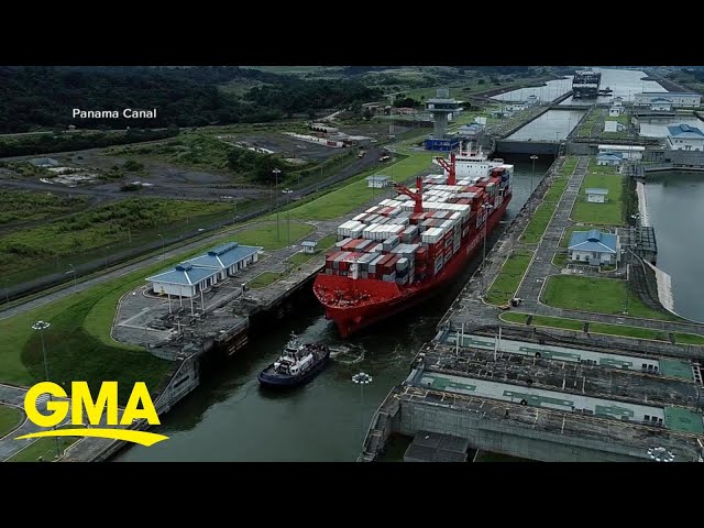 Shipping backlog at Panama Canal could raise consumer prices