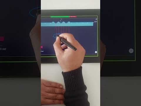 Onde mecanique progressive sur une surface d'eau