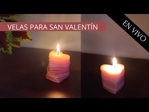 Vela para San Valentín