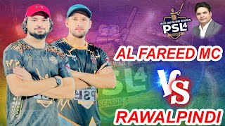 FAHAD MC VS UMERI PACER 103 RUNS NEED 36 BALLS BEST MATCH RAWALPINDI VS ALFREED MC