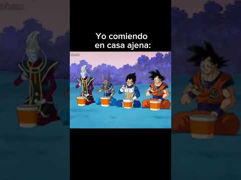Alguien más es así? 😂#dragonball #goku