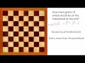 Chessboard Grains and Mathematical Proofs