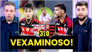 FLAMENGO PATÉTICO! "UM VEXAME! E FOI UMA IRRESPONSABILIDADE O QUE ELE FEZ!" | 3 a 0 do BRAGANTINO