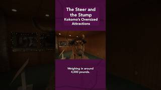 The Steer and the Stump the Oversized Attractions of #Kokomo #Indiana #weird #roadsideattractions