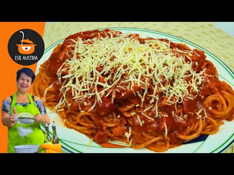 Sweet style pinoy spaghetti | Pinoy Spaghetti | Pang handaan recipe