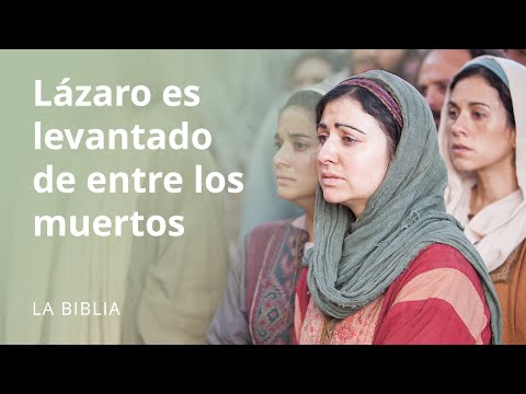 Lázaro es levantado de entre los muertos